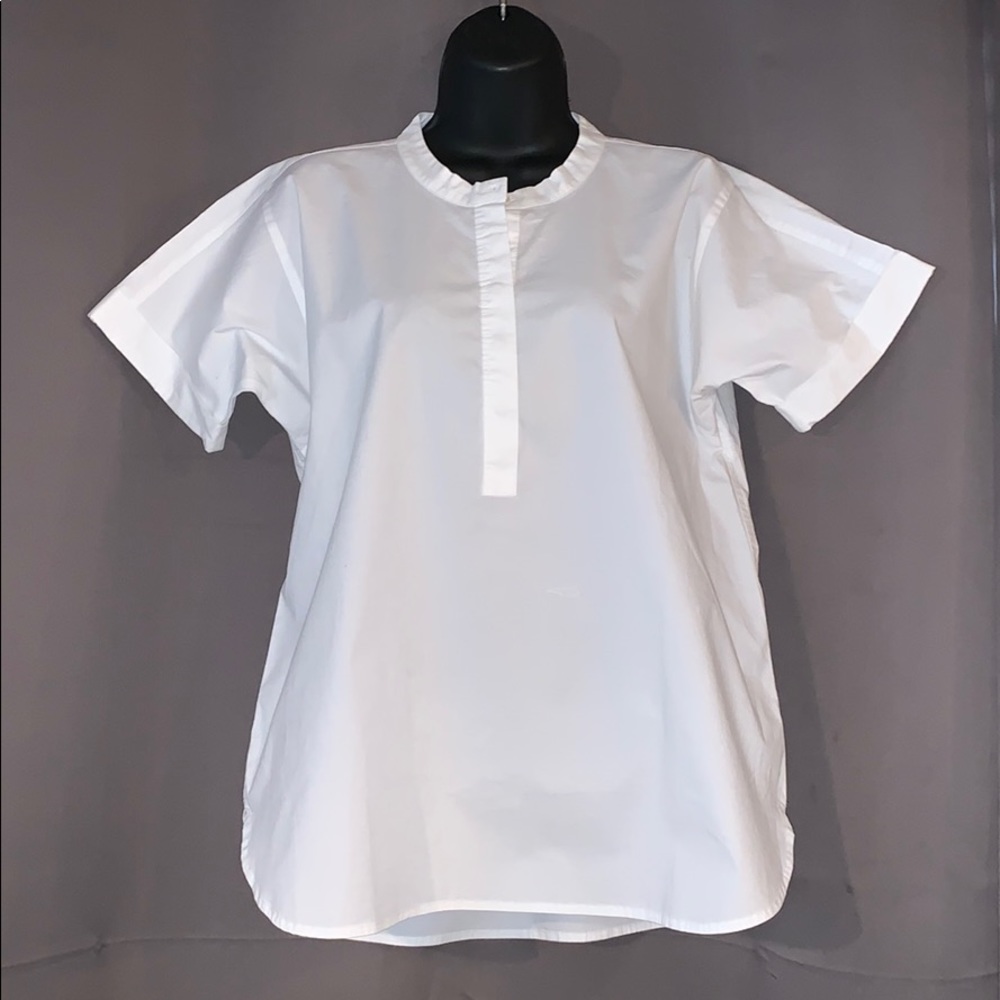 J. Crew White Business Casual Top